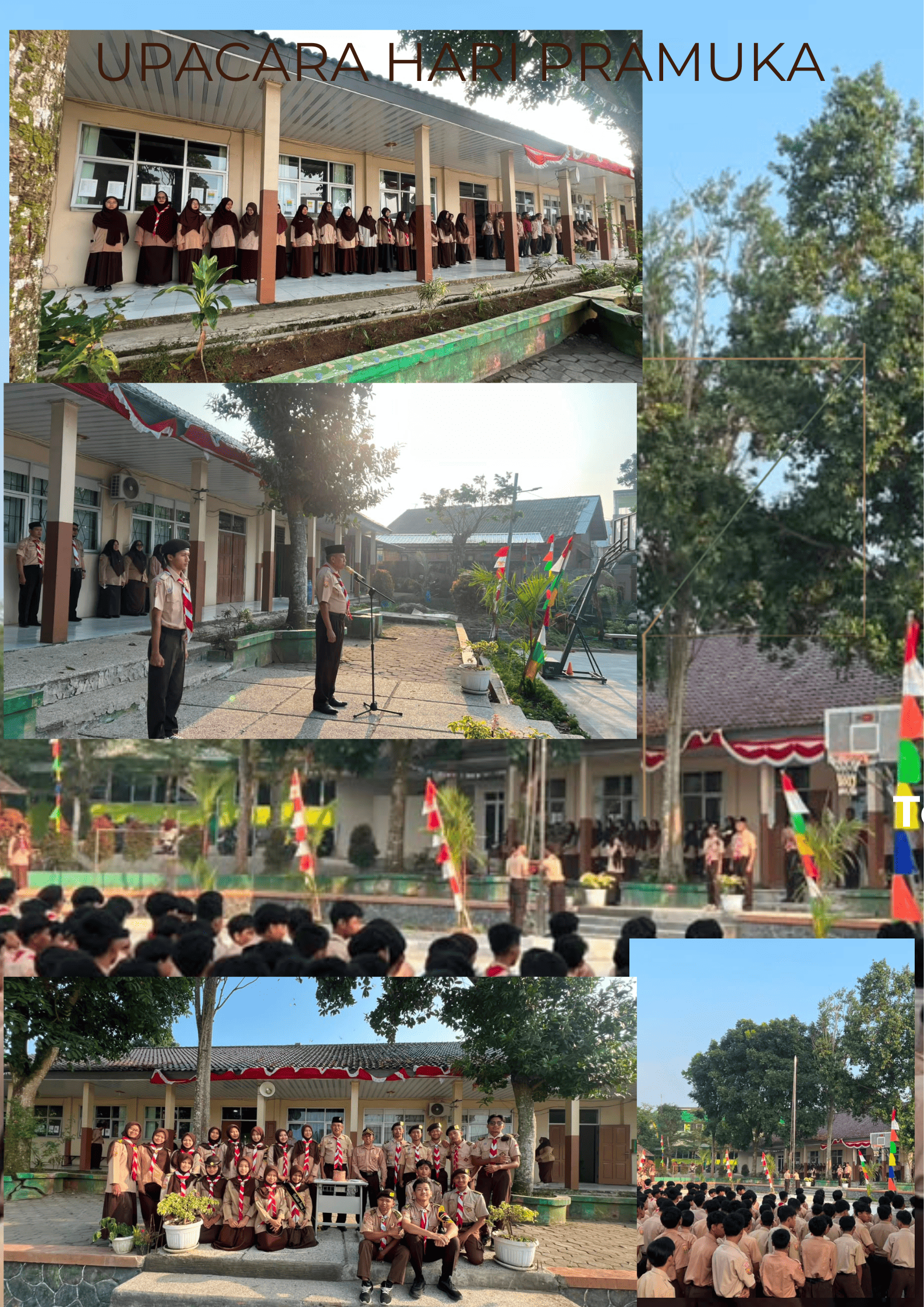 Upacara Memperingati Hari Pramuka Ke-65