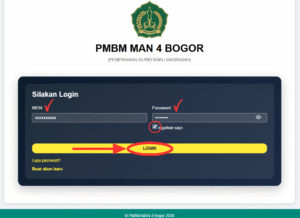Tutorial Pendaftaran PMBM Secara Online | MAN 4 Bogor Tahun Pelajaran 2026/2027